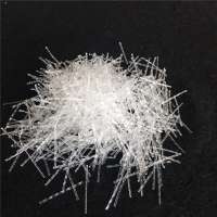 100% polypropylene fiber Construction grade pp fiber for concrete